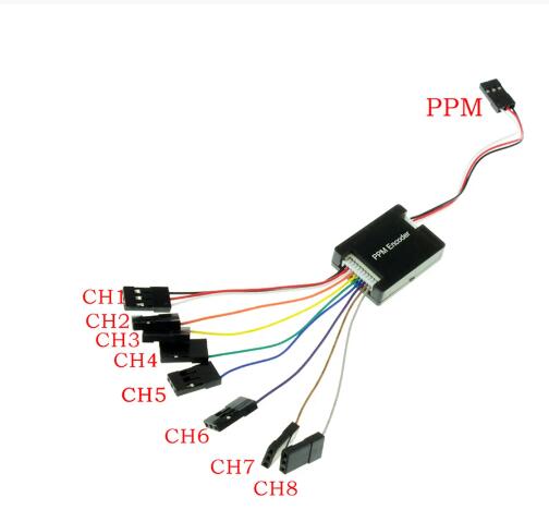 Drone Power Distribution Board - PWM Ke PPM Encoder Switcher untuk