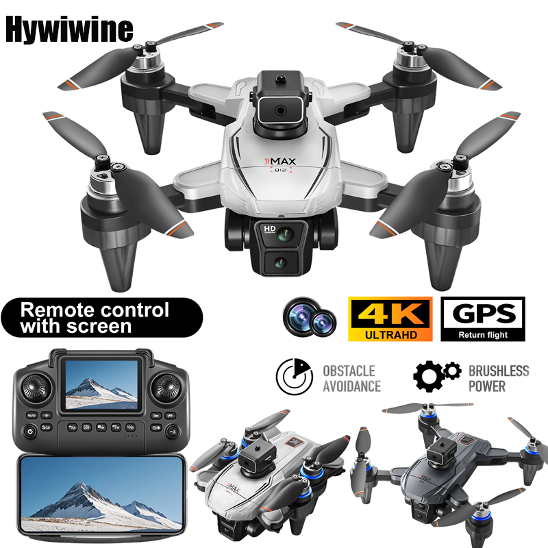 Drone Gps Mount - Drone RC GPS dengan Layar 4K