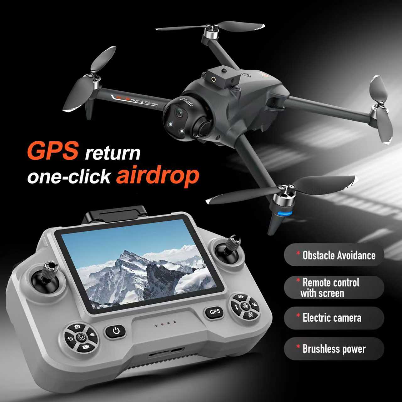 Drone Gps Mount - YL059 FPV GPS Quadcopter Drone 8K
