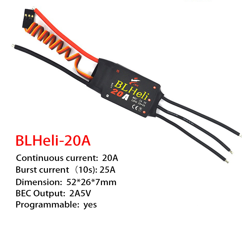 1-3 buah Brushless ESC BLHeli  - Drone Motor ulasan dan harga