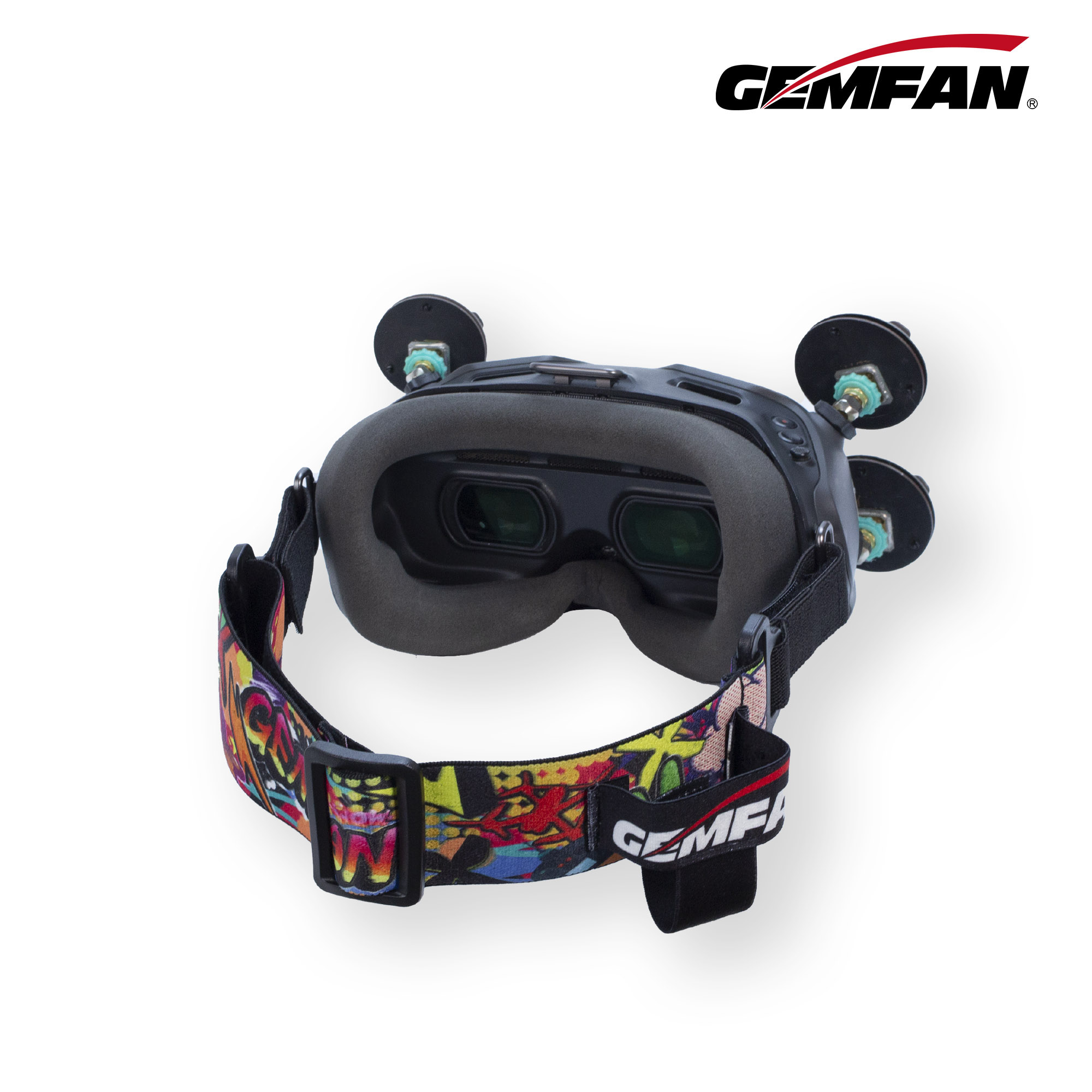 GEMFAN GOGGLE Tali Baterai Kac - Drone Battery Strap ulasan dan harga