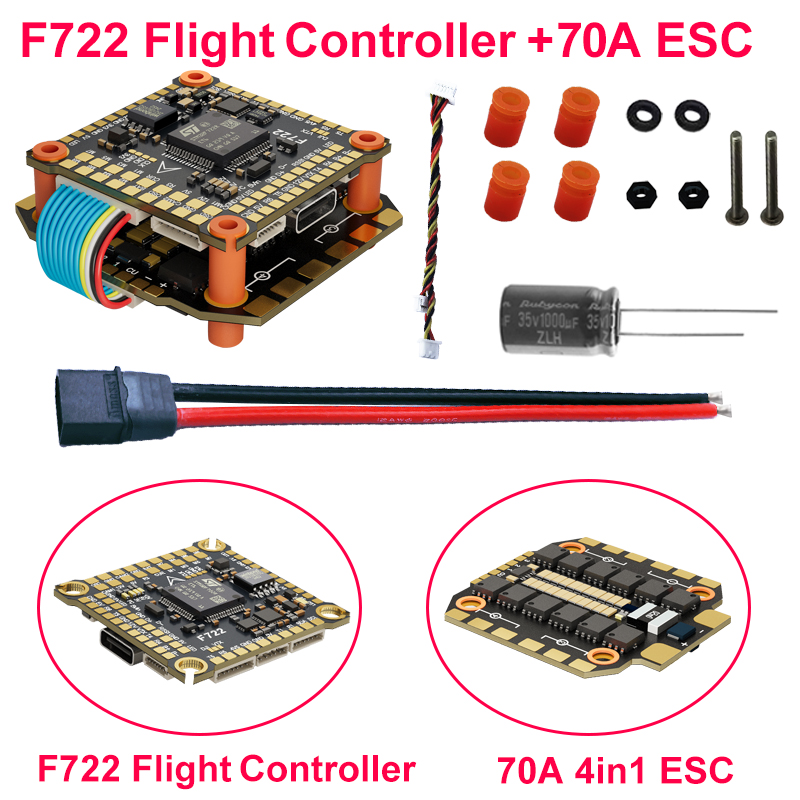 DAKEFPV F722 60A Stack ICM4268 - Drone Power Distribution Board ulasan dan harga