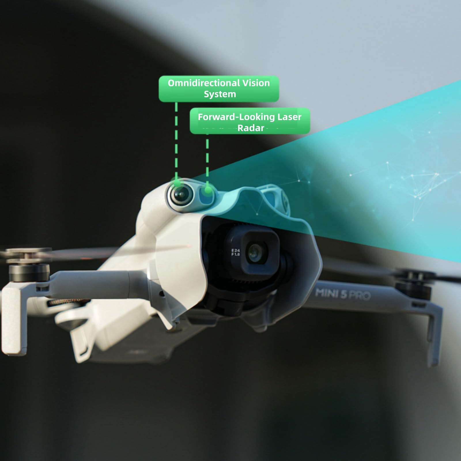 Penutup Lensa untuk DJI Mini 5 - Drone Propeller Guard ulasan dan harga