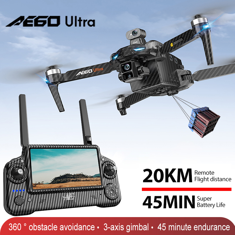 Drone Profesional AE60 GPS Kam - Drone Gps Mount ulasan dan harga