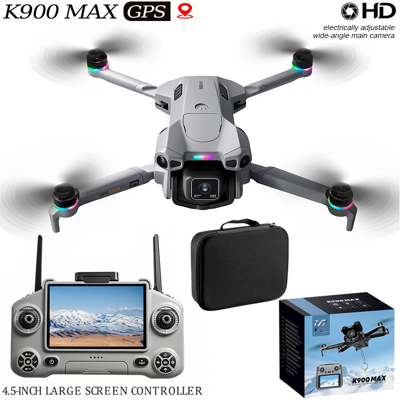 Kit Drone K900 Max dengan Laya - Drone Gps Mount ulasan dan harga